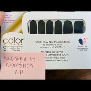 Color Street Nails- Midnight in Manhattan